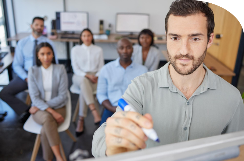 Trabalho em equipe liderança