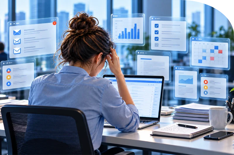 Sobrecarga no trabalho