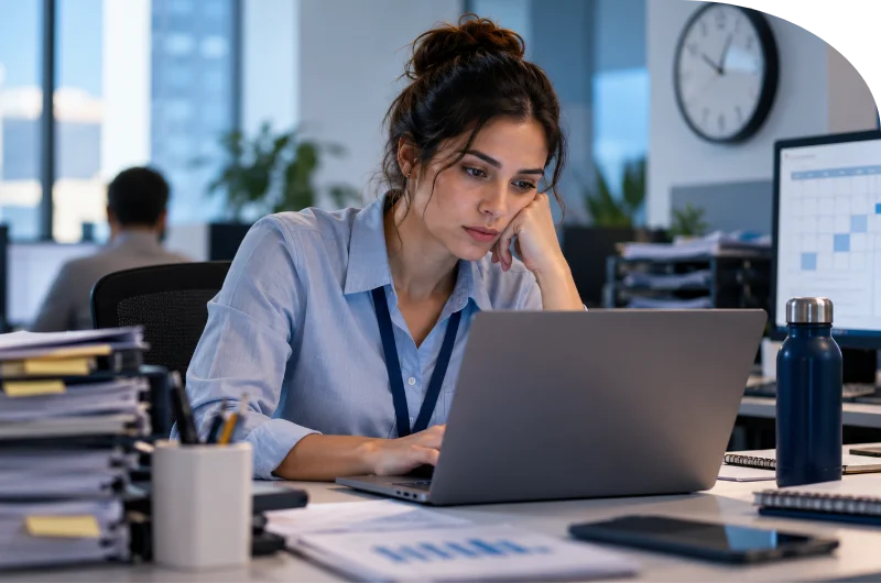 Presenteísmo no trabalho e queda de produtividade